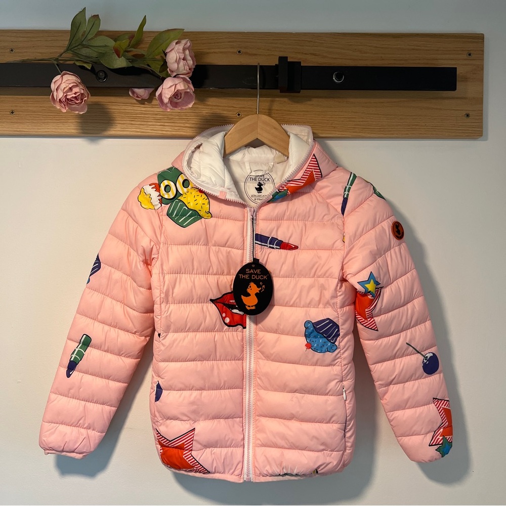 SAVE THE DUCK Pink Puffer